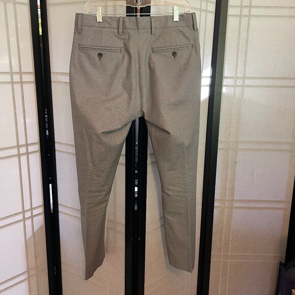 Nordstrom Men's Shop Athletic Fit Non-Iron Dress Pants Waist 31" x Length 29" - Picture 7 of 9